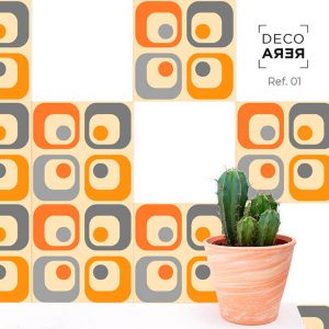 Pop Square Tiles - Decorera Home - Cool Home Decorative Vinyls