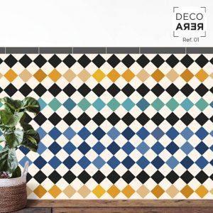 Alhambra Mosaic Wallpaper - Decorera Home - Cool Home Decorative Vinyls