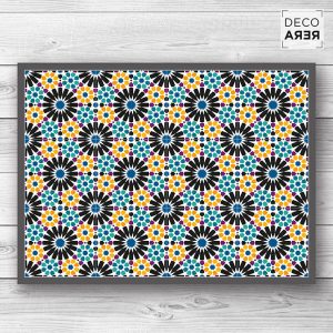 Alhambra Wheel Mat - Decorera Home - Cool Home Decorative Vinyls