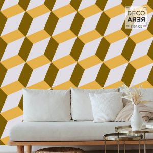 Modernist Perspective Wallpaper - Decorera Home - Cool Home Decorative Vinyls