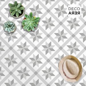 Modernist Gray Star Wallpaper - Decorera Home - Cool Home Decorative Vinyls