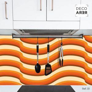 Vintage Backsplash - Decorera Home - Cool Home Decorative Vinyls