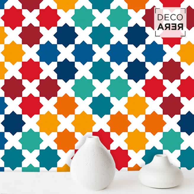 Alhambra Stars Wallpaper - Decorera Home