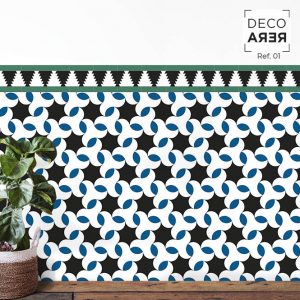 Alhambra Drops Wallpaper - Decorera Home - Cool Home Decorative Vinyls