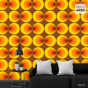 Pop Eyes Wallpaper - Decorera Home - Cool Home Decorative Vinyls