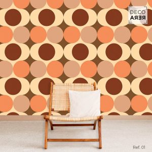 Pop Moles Wallpaper - Decorera Home - Cool Home Decorative Vinyls