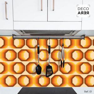 Vintage Backsplash - Decorera Home - Cool Home Decorative Vinyls