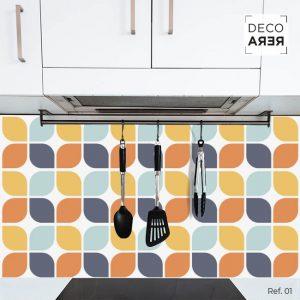 Vintage Backsplash - Decorera Home - Cool Home Decorative Vinyls