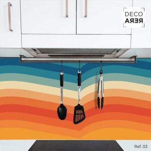 Vintage Backsplash - Decorera Home - Cool Home Decorative Vinyls