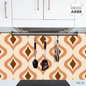 Vintage Backsplash - Decorera Home - Cool Home Decorative Vinyls